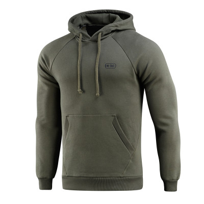 M-Tac Cotton Raglan Hard Hoodie Cotton Sweatshirt, Army Olive