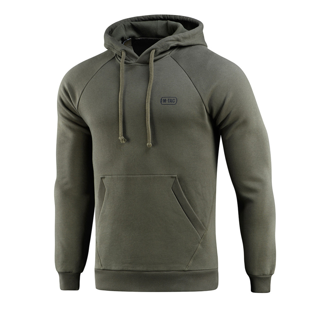 M-Tac Cotton Raglan Hard Hoodie Cotton Sweatshirt, Army Olive