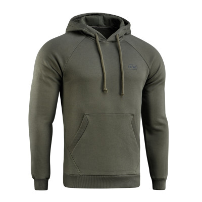 M-Tac Cotton Raglan Hard Hoodie Cotton Sweatshirt, Army Olive