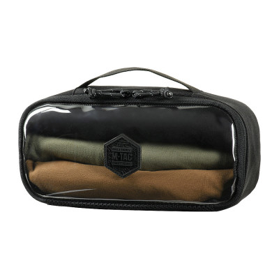 M-Tac Elite Medium Gen.II Clear Organiser 26 × 11 cm, Black