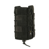M-Tac Open Double Pouch for AK – magazine pouch, Black