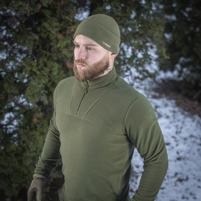 M-Tac Delta Polartec Micro Fleece Pullover 100% Polyester, Army Olive