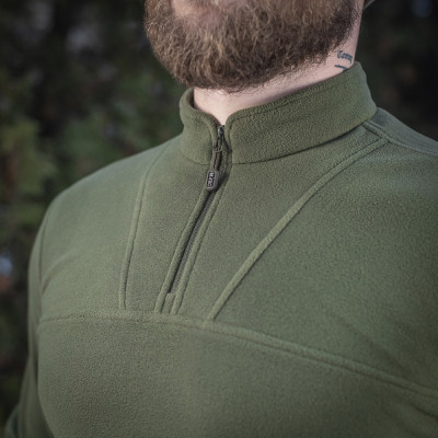 M-Tac Delta Polartec Micro Fleece Pullover 100% Polyester, Army Olive