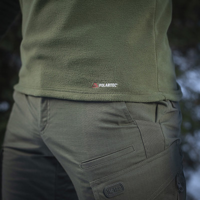 M-Tac Delta Polartec Micro Fleece Pullover 100% Polyester, Army Olive
