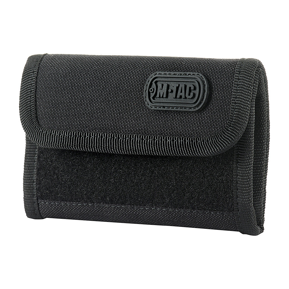 M-Tac Wallet with Patch Panel Elite Gen.II – wallet, Black