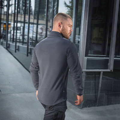 M-Tac Delta Polartec Micro Fleece Pullover 100% Polyester, Dark Grey