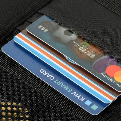M-Tac Wallet with Patch Panel Elite Gen.II – wallet, Black