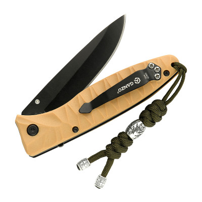 M-Tac Knife Lanyard Zeus Stainless Steel – knife lanyard, Olive