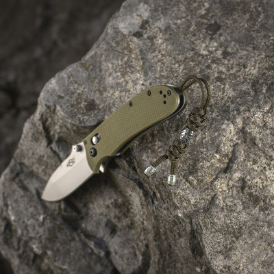 M-Tac Knife Lanyard Zeus Stainless Steel – knife lanyard, Olive