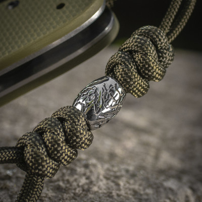 M-Tac Knife Lanyard Zeus Stainless Steel – knife lanyard, Olive