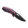M-Tac Folding Knife Type 12 Spider Web – folding knife, Black/Pink
