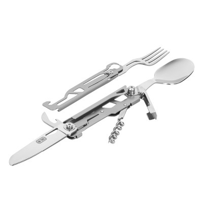 M-Tac Stainless Steel Spork with Carabiner
