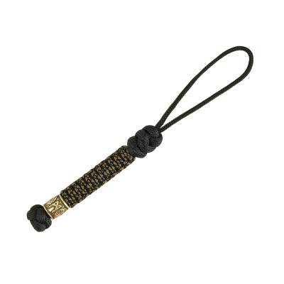 M-Tac Lanyard Scandinavian Mannaz – knife lanyard, Black
