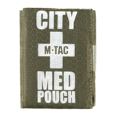 M-Tac City Med Pouch Compact First-Aid Organiser, Ranger Green