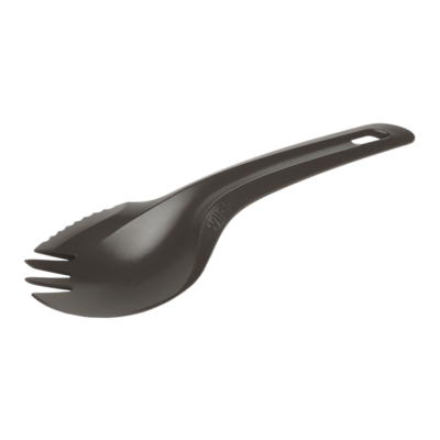 Wildo 3-in-1 Spoon-Fork-Knife, Olive Green, Black