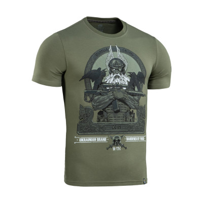 M-Tac T-Shirt Odin Themed, 93% Cotton, Light Olive