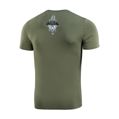 M-Tac T-Shirt Odin Themed, 93% Cotton, Light Olive