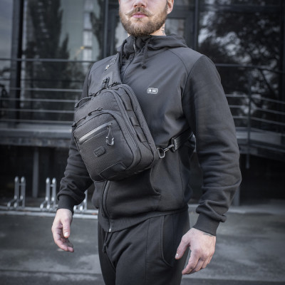 M-Tac Cross Bag Slim Elite Hex – shoulder bag, Black