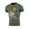 M-Tac T-Shirt Surf Club 93% Cotton, Light Olive
