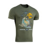 M-Tac T-Shirt Surf Club 93% Cotton, Light Olive