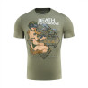 M-Tac "Delivery Service" Pin-Up T-Shirt 93% Cotton, Light Olive