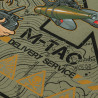 M-Tac "Delivery Service" Pin-Up T-Shirt 93% Cotton, Light Olive