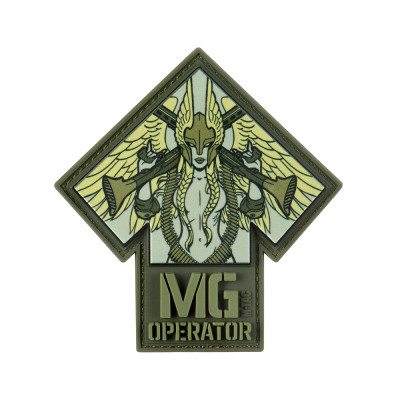 M-Tac MG Operator PVC Patch, Ranger Green