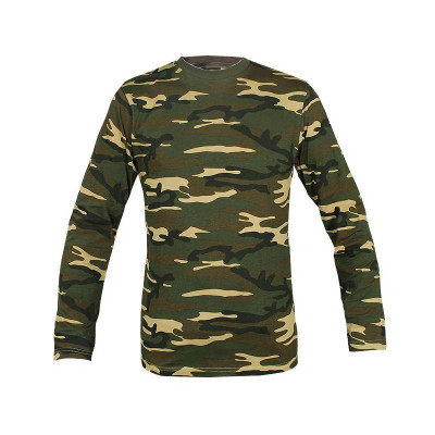 Mil-Tec Long Sleeve T-Shirt, 100% Cotton