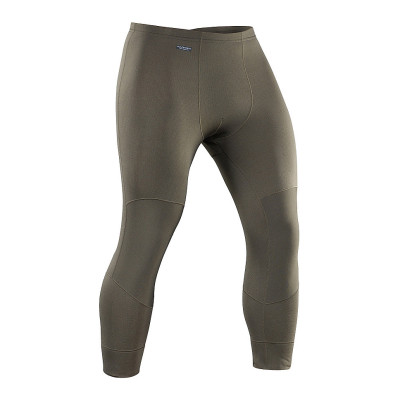 M-Tac Winter Base Layer 3/4 Tights Pontetorto® Fleece, Dark Olive
