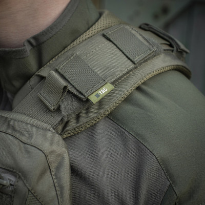 M-Tac Cuirass QRS Shoulder Pads Cordura, Ranger Green