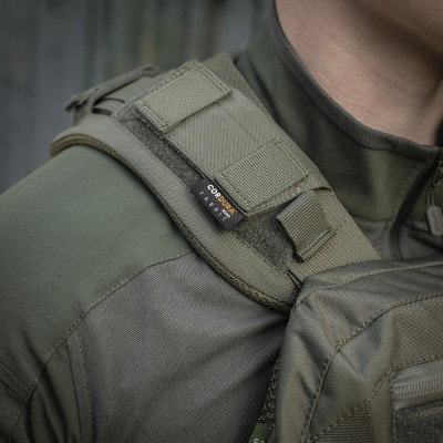 M-Tac Cuirass QRS Shoulder Pads Cordura, Ranger Green