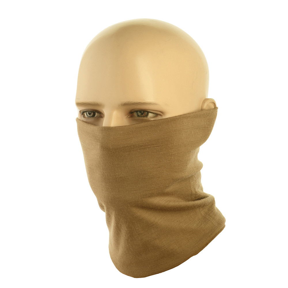 M-Tac Merino Wool Tube Neck Gaiter 100% Merino, Coyote