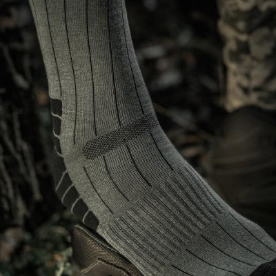 M-Tac Tactical Socks, Cotton/Polyamide/Elastane — 14/20