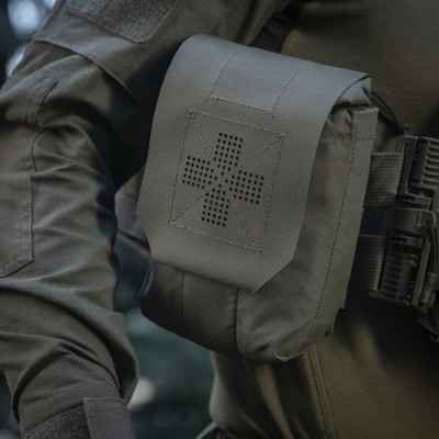 M-Tac IFAK Elite Medical Pouch Cordura 500D, Ranger Green