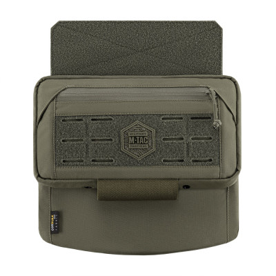 M-Tac Belly Armor Plate Carrier Cordura 500D MOLLE, Ranger Green