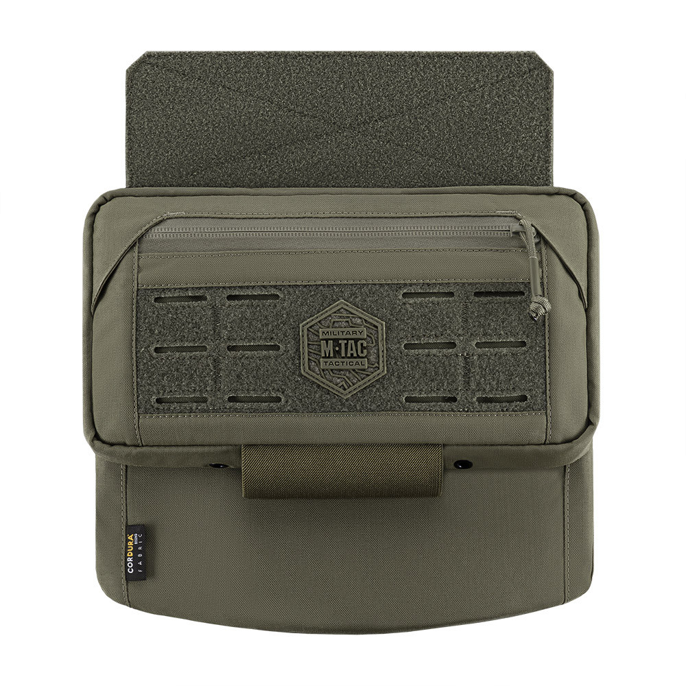M-Tac Belly Armor Plate Carrier Cordura 500D MOLLE, Ranger Green