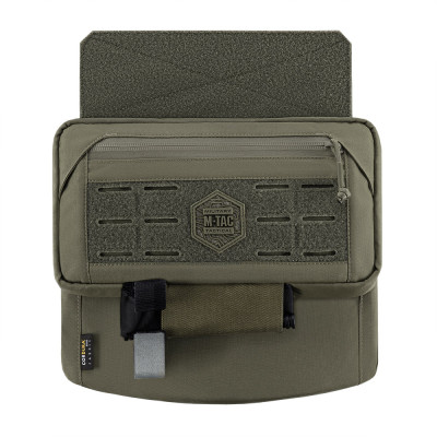 M-Tac Belly Armor Plate Carrier Cordura 500D MOLLE, Ranger Green