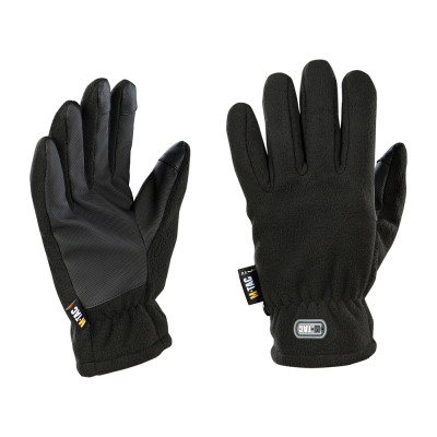 M-Tac Fleece Gloves with 3M Thinsulate Insulation, Black