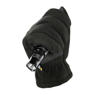 M-Tac Fleece Gloves with 3M Thinsulate Insulation, Black