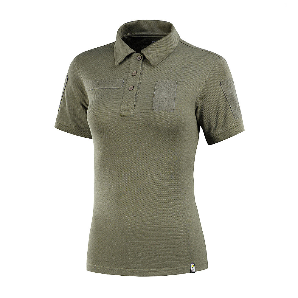 M-Tac Polo 65/35 Lady Service Polo Shirt for Women, Army Olive