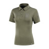 M-Tac Polo 65/35 Lady Service Polo Shirt for Women, Army Olive