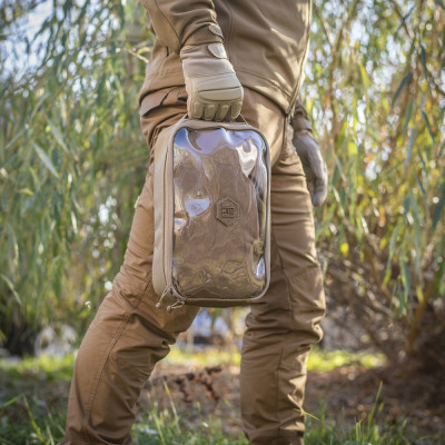 M-Tac Elite Large Gen.II Clear Organiser 30 × 19 cm, Coyote