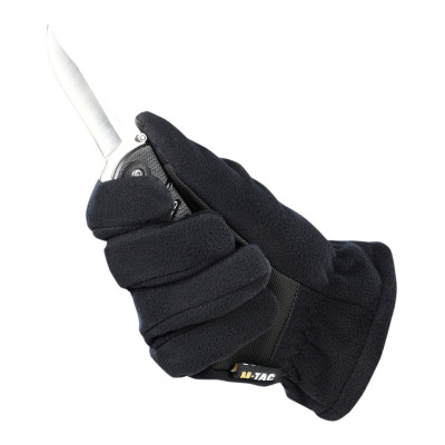 M-Tac Fleece Gloves with 3M Thinsulate Insulation, Dark Navy Blue