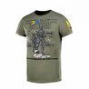 M-Tac UA Side Light Olive Printed T-Shirt