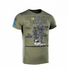 M-Tac UA Side Light Olive Printed T-Shirt