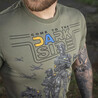 M-Tac UA Side Light Olive Printed T-Shirt