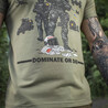 M-Tac UA Side Light Olive Printed T-Shirt