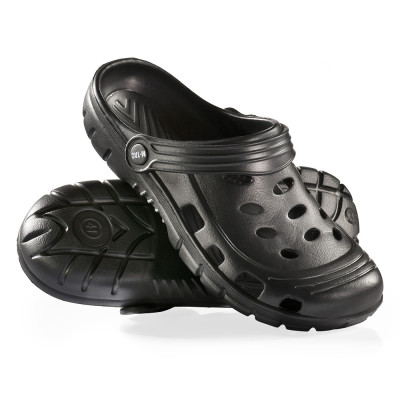 M-Tac Rubber Clogs with Adjustable Heel Strap, Black