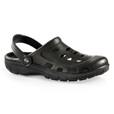 M-Tac Rubber Clogs with Adjustable Heel Strap, Black