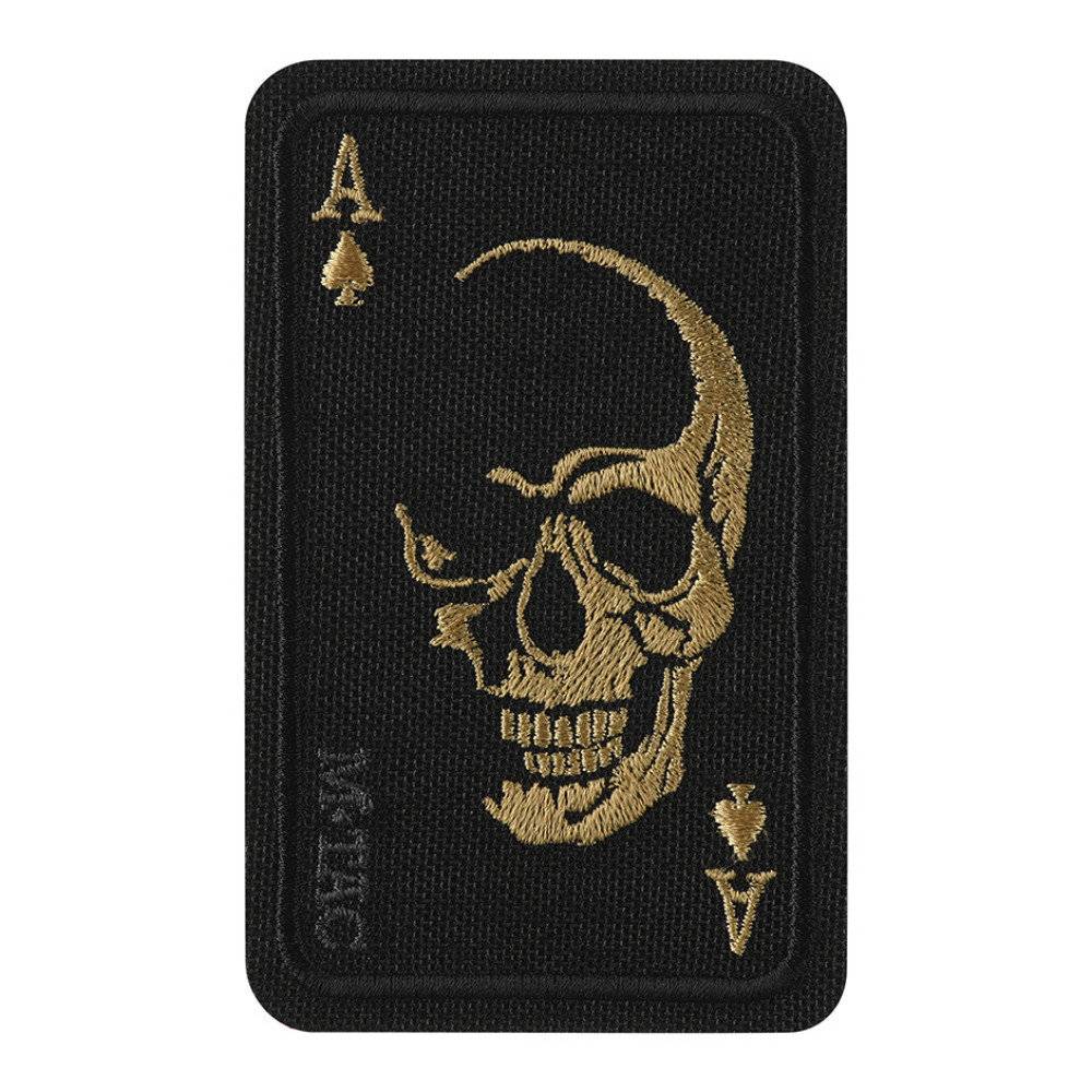 M-Tac Face of War Patch Cordura 500D, 8.5×5.2 cm, Orange